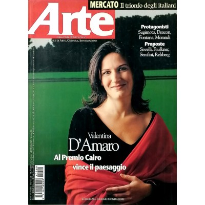 Rivista Arte n 389 gennaio 2006 Editoriale Giorgio Mondadori