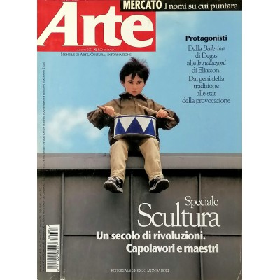 Rivista Arte n 360 agosto 2003 Editoriale Giorgio Mondadori
