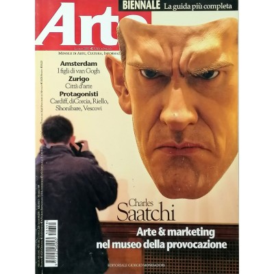 Rivista Arte n 359 luglio 2003 Editoriale Giorgio Mondadori