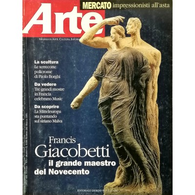 Rivista Arte n 262 maggio 1995 Editoriale Giorgio Mondadori
