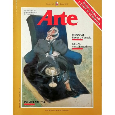 Rivista Arte n 241 giugno 1993 Editoriale Giorgio Mondadori