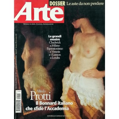 Rivista Arte n 291 novembre 1997 Editoriale Giorgio Mondadori