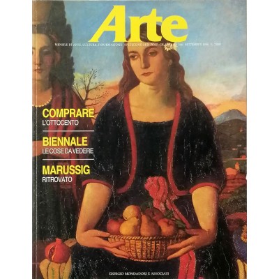 Rivista Arte n 166 settembre 1986 Editoriale Giorgio Mondadori