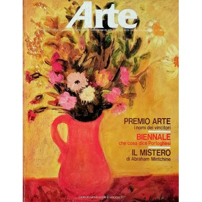 Rivista Arte n 164 giugno 1986 Editoriale Giorgio Mondadori