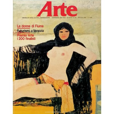 Rivista Arte n 163 maggio 1986 Editoriale Giorgio Mondadori