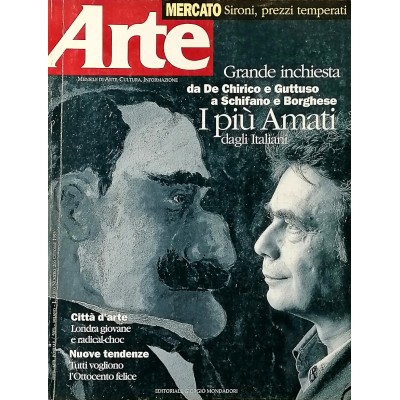 Rivista Arte n 266 ottobre 1995 Editoriale Giorgio Mondadori