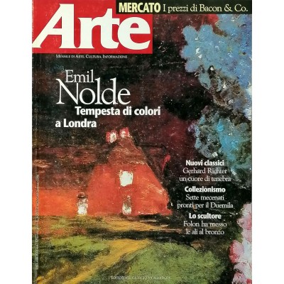 Rivista Arte n 269 gennaio 1996 Editoriale Giorgio Mondadori