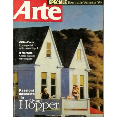 Rivista Arte n 263 giugno 1995 Editoriale Giorgio Mondadori