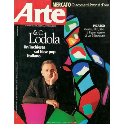 Rivista Arte n 280 dicembre 1996 Editoriale Giorgio Mondadori