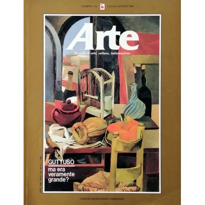 Rivista Arte n 176 luglio-agosto 1997 Editoriale Giorgio Mondadori