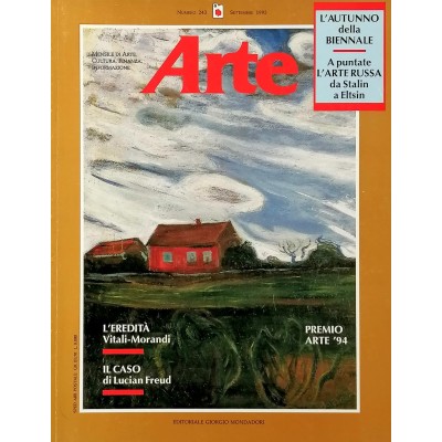 Rivista Arte n 243 settembre 1993 Editoriale Giorgio Mondadori
