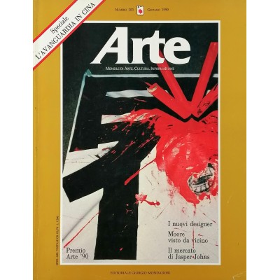 Rivista Arte n 203 gennaio 1990 Editoriale Giorgio Mondadori