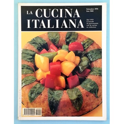 La Cucina Italiana n 9 settembre 1996 Rivista di Alta Gastronomia