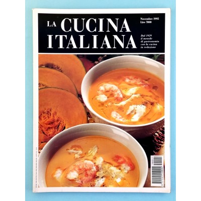 La Cucina Italiana n 11 novembre 1995 Rivista di Alta Gastronomia