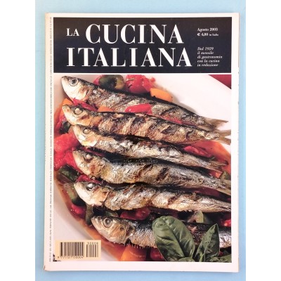 La Cucina Italiana n 8 agosto 2003 Rivista di Alta Gastronomia