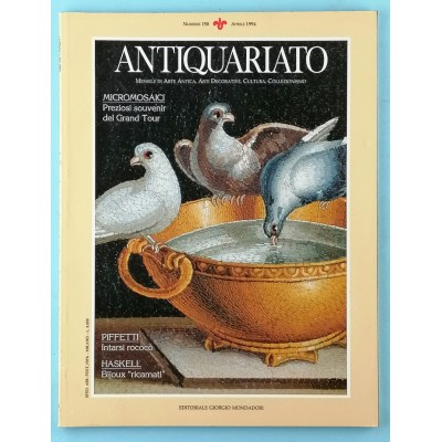 Antiquariato n 158 aprile 1994 Editoriale Giorgio Mondadori