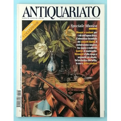 Antiquariato n 208 agosto 1998 Editoriale Giorgio Mondadori