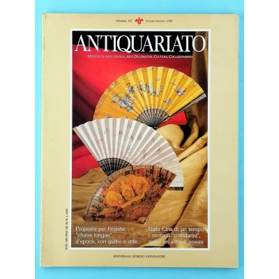 Antiquariato n 117 luglio-agosto 1990 Editoriale Giorgio Mondadori