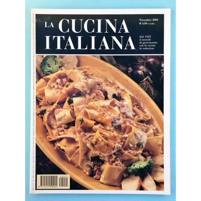 La Cucina Italiana n 11 novembre 2002 Rivista di Alta Gastronomia