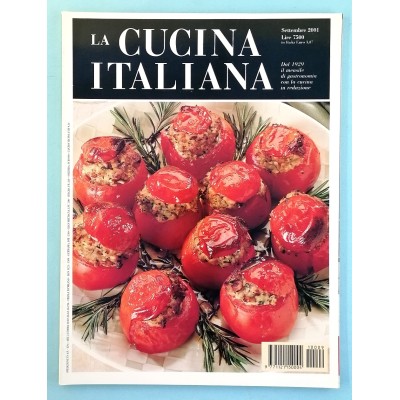 La Cucina Italiana n 9 settembre 2001 Rivista di Alta Gastronomia