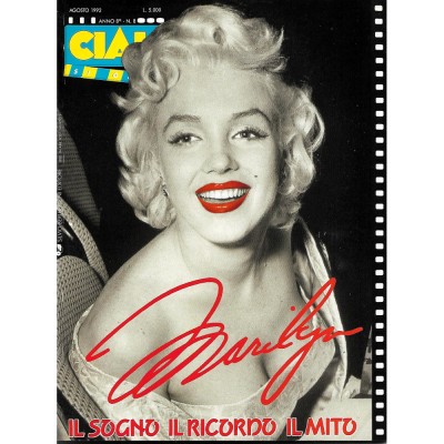 Rivista di Cinema Ciak n 8 agosto 1992 Silvio Berlusconi Editore