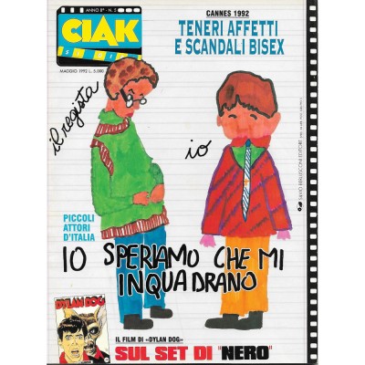 Rivista di Cinema Ciak n 5 maggio 1992 Silvio Berlusconi Editore