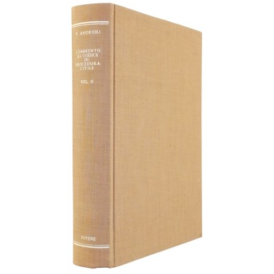 Commento al Codice di procedura Civile volume II Virgiliuio Andrioli