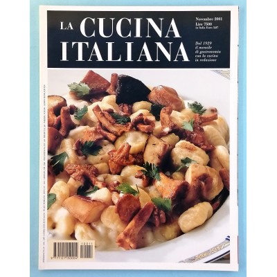 La Cucina Italiana n 11 novembre 2001 Rivista di Alta Gastronomia