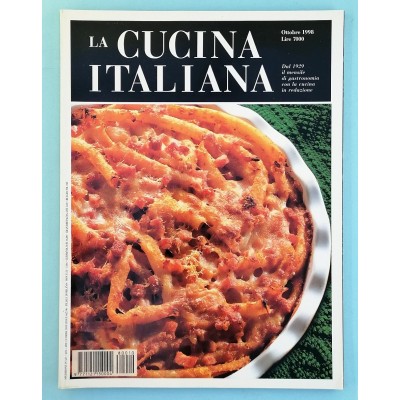 La Cucina Italiana n 10 ottobre 1998 Rivista di Alta Gastronomia