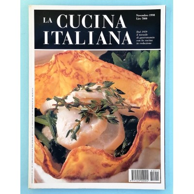 La Cucina Italiana n 11 novembre 1998 Rivista di Alta Gastronomia