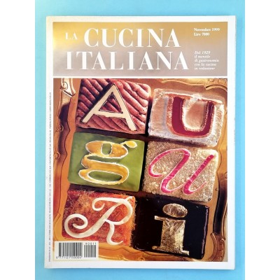 La Cucina Italiana n 11 novembre 1999 Rivista di Alta Gastronomia