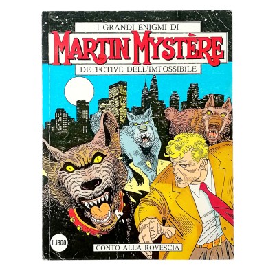 Conto alla Rovescia n 94 gennaio 1990 Martin Mystère Sergio Bonelli