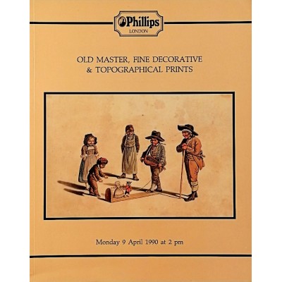 Old Master-Fine Decorative-Topographical Prints Phillips London 1990