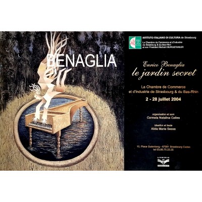 Le jardin secret di Enrico Benaglia Istituto Italiano Cultura 2004