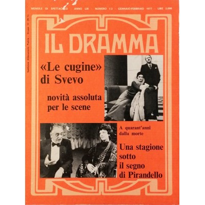 Il Dramma Rivista anno LIII n 12 gennaio-febbraio 1977