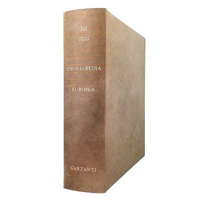 Enciclopedia Europea volume 7 LUT-NEU Garzanti Editore 1978