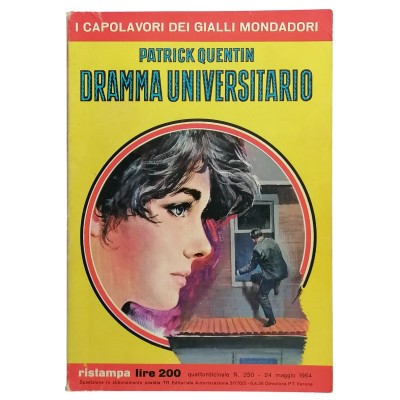 Dramma Universitario,Patrick Quentin,I Capolavori Dei Gialli Mondadori