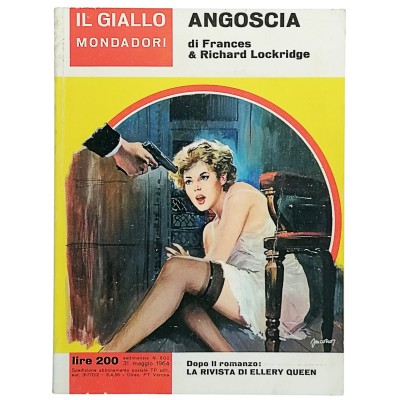Angoscia,Frances & Richard Lockridge,Il Giallo Mondadori