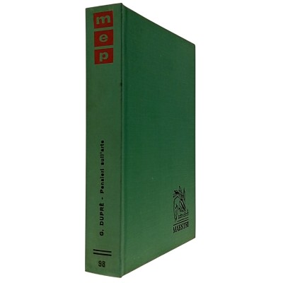 G Duprè Pensieri sull'Arte e ricordi Autobiografici Edizioni Paoline 1963