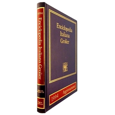 Enciclopedia Italiana Grolier Aggiornamento 1994 Grolier Hachette