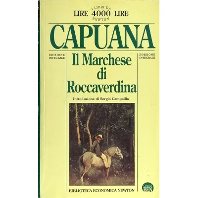 Il Marchese Di Roccaverdina Capuana Biblioteca Economica Newton