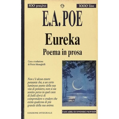 Eureka Poema In Prosa E.A. Poe Tascabili Economici Newton 1996