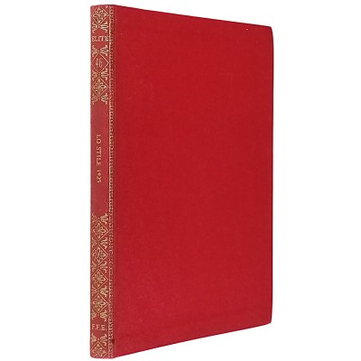 Lo Stile 1925 Yvonne Brunhammer Elite Fabbri Editori 1966