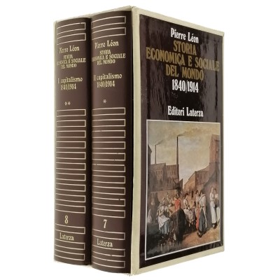 Pierre Léon Storia Economica E Sociale Del Mondo 1840-1914 Laterza 1980