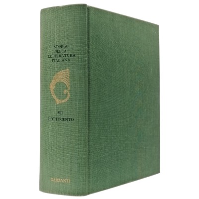 Storia Della Letteratura Italiana Volume VII L’Ottocento Garzanti 1969
