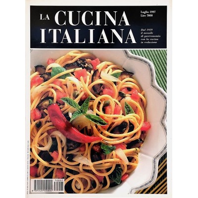 La Cucina Italiana n 7 luglio 1997 Rivista di Alta Gastronomia