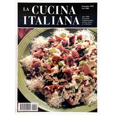 La Cucina Italiana n 9 settembre 1999 Rivista di Alta Gastronomia