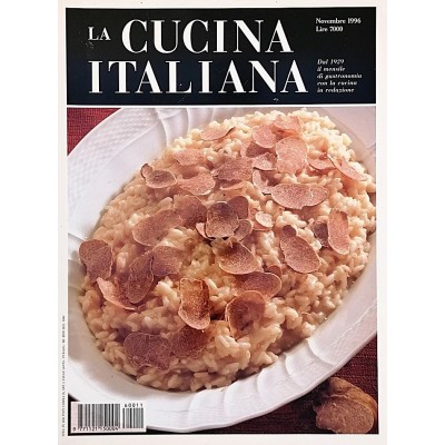 La Cucina Italiana n 11 novembre 1996 Rivista di Alta Gastronomia