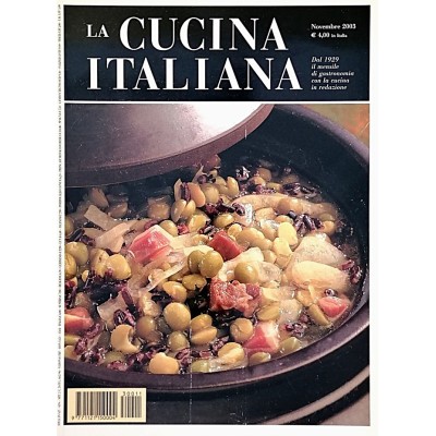 La Cucina Italiana n 11 novembre 2003 Rivista di Alta Gastronomia