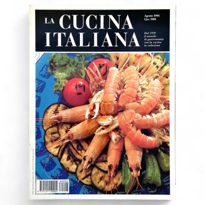 La Cucina Italiana n 8 agosto 1996 Rivista di Alta Gastronomia